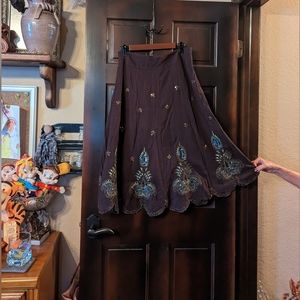 Silkland Embroirdered Skirt